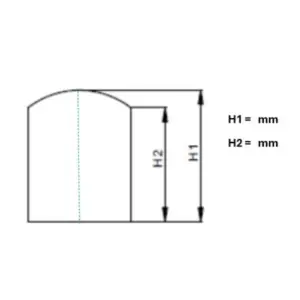 Instructie voor het opmeten van een boogluik of luik met toog – Ventinella maatwerk raamluiken.